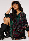 Colour Pop Tile Mini Dress, Black, large