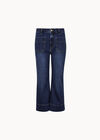 Ani Cropped Flare Jeans, Blue, large