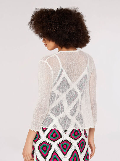 Popcorn Knit Shrug