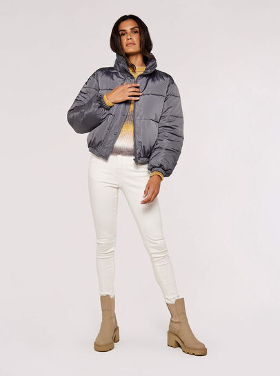 Cropped Puffer Jacket
