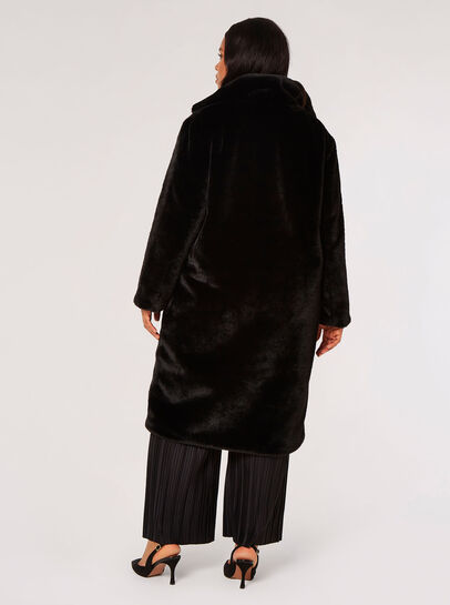 Curve Longline Soft Faux Fur Coat