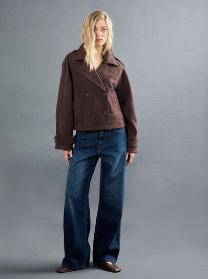 Maca Wide-Leg Cotton Jeans