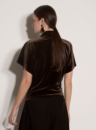 Velvet Batwing T-Shirt