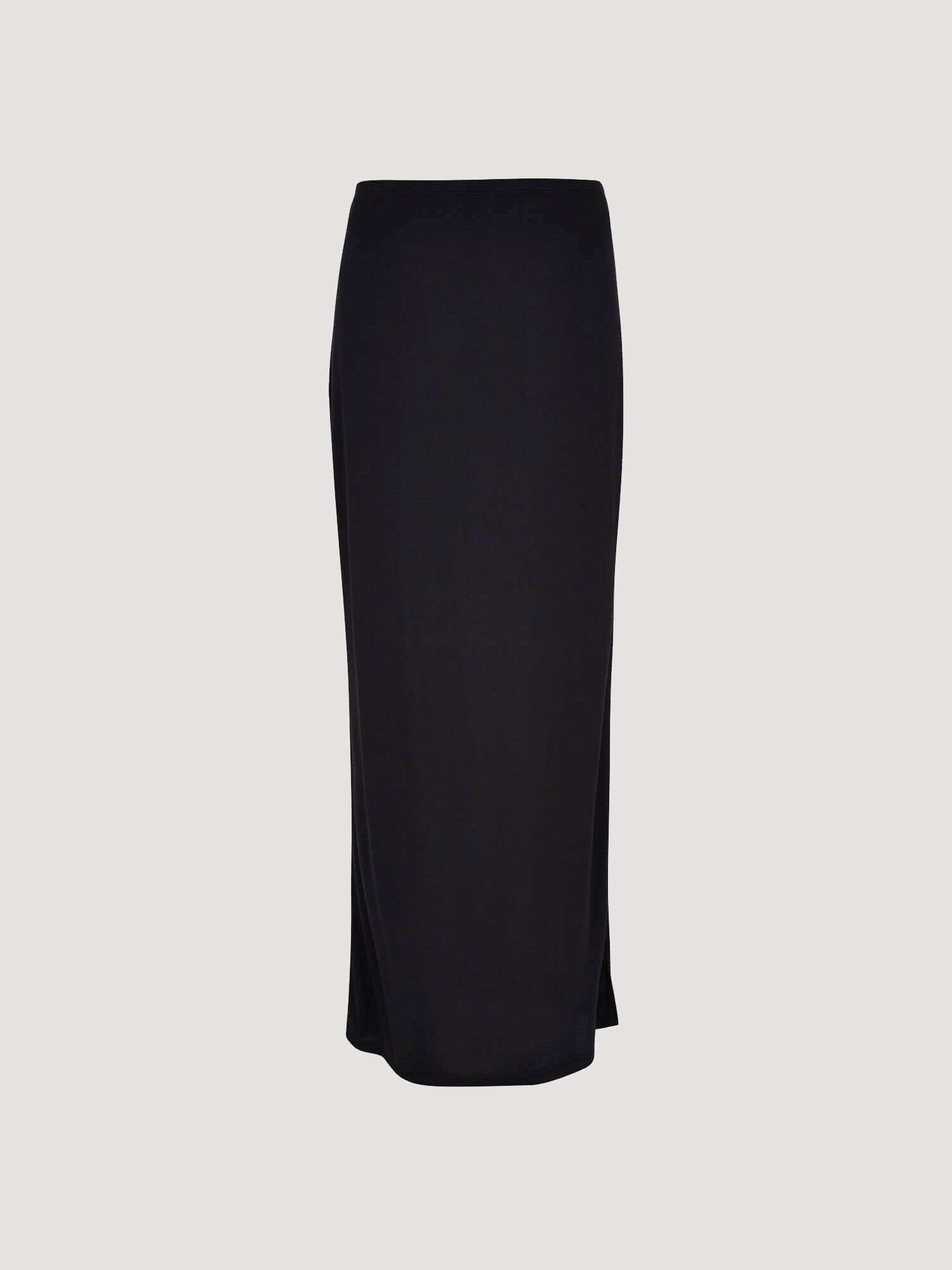 Jupe longue moulante noir shop