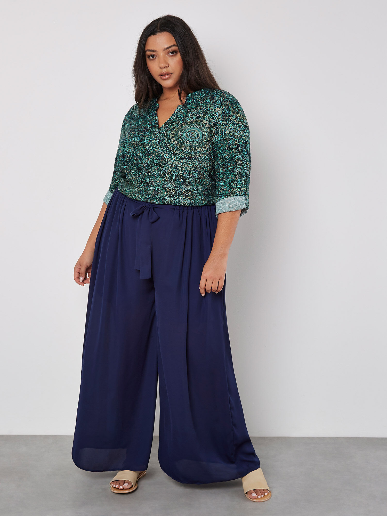 Haut Mandala Marocain Vetements Apricot