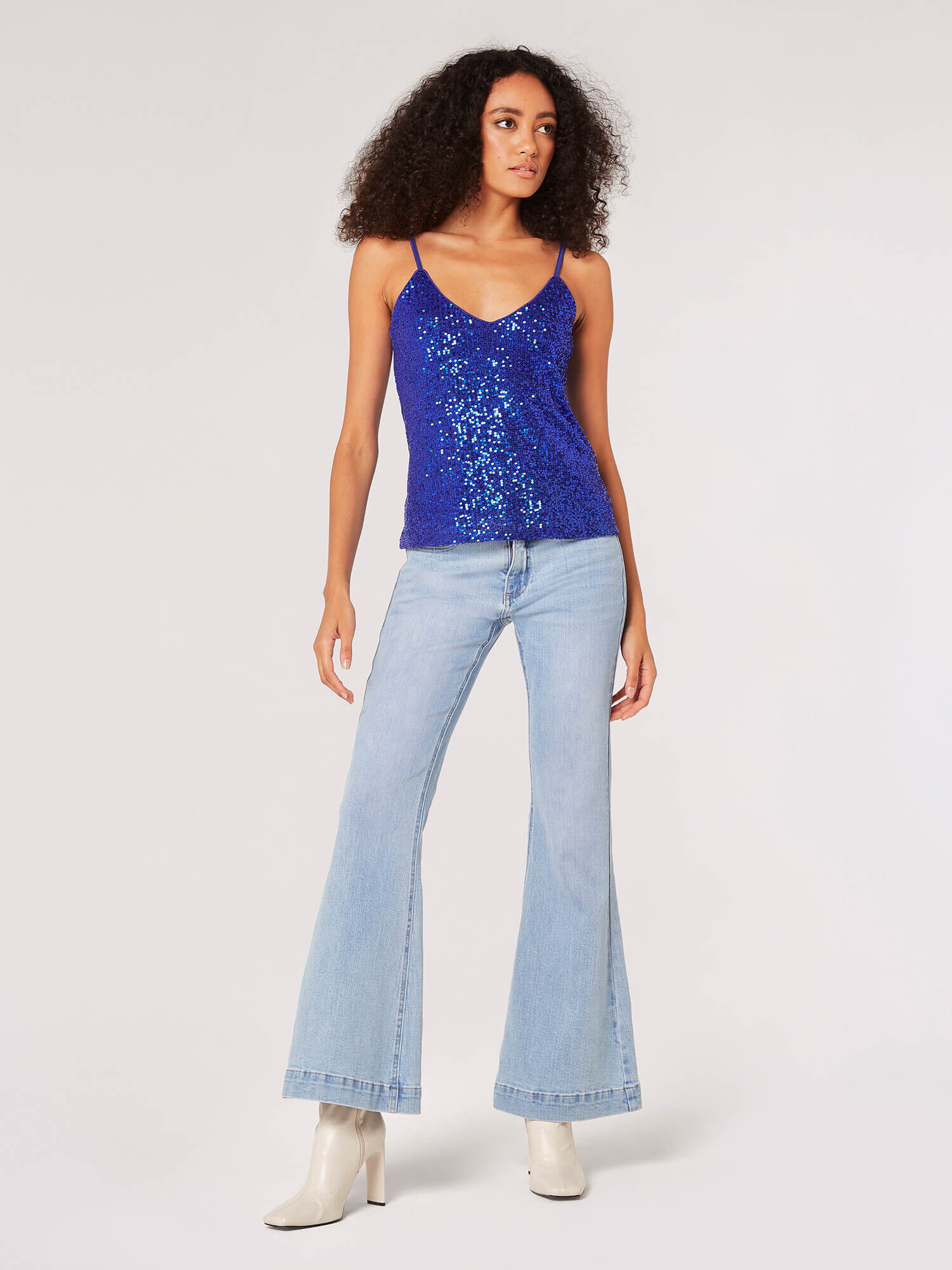 Sequin Camisole Top | Apricot Clothing