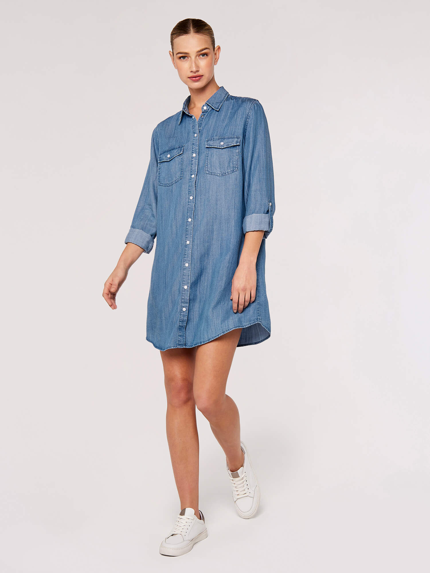Robe liquette jean sale