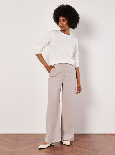 Tailored Straight-Leg Trousers