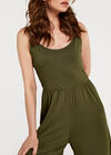 Strappy Culotte Jumpsuit, Green, large