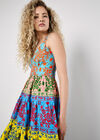 Colour Pop Pineapple Cami Maxi Dress, Assorted, large