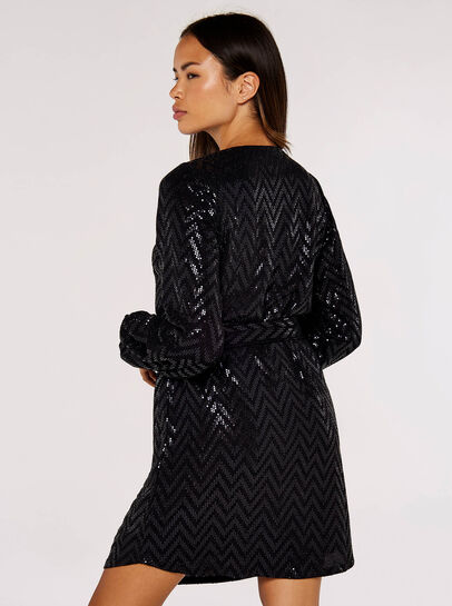 Chevron Mini Dress