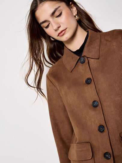 Lightweight Suede Jacket
