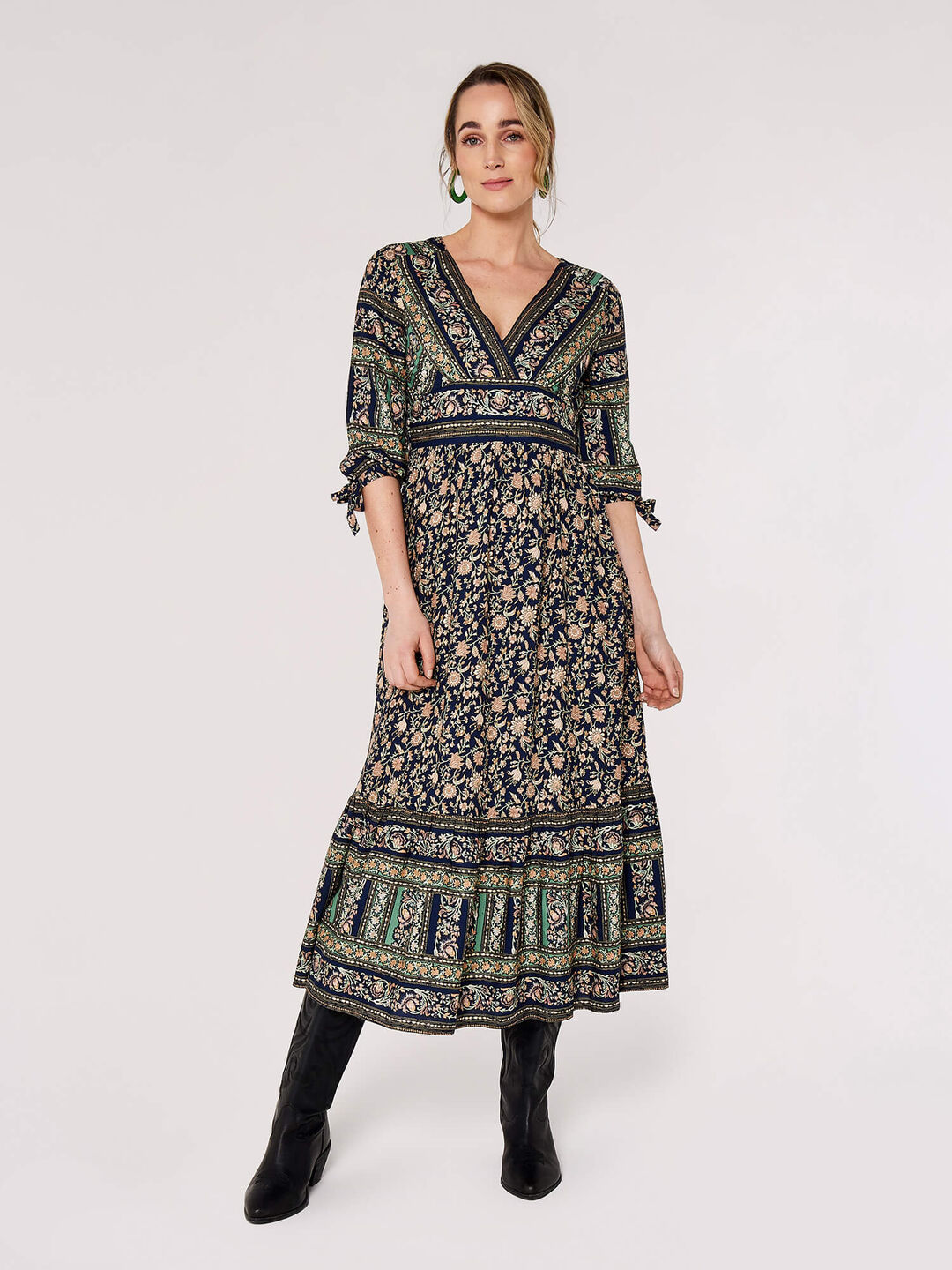 Sarasa Floral Maxi Dress