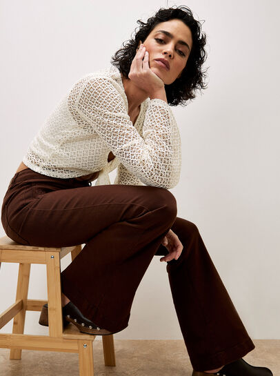 Lara Cotton Flare Jeans