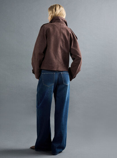 Maca Wide-Leg Cotton Jeans