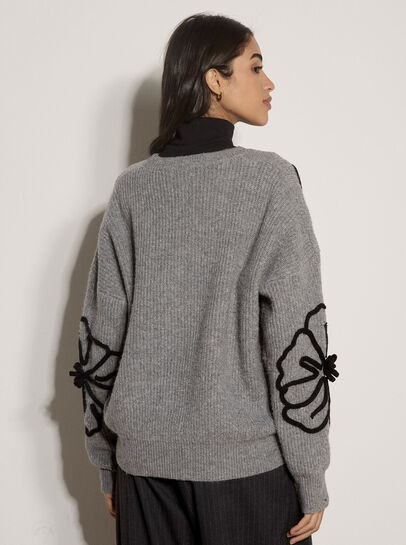 Floral Cornelli Embroidered Jumper