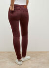 Sienna Skinny Fit Jeans, Burgundy, large