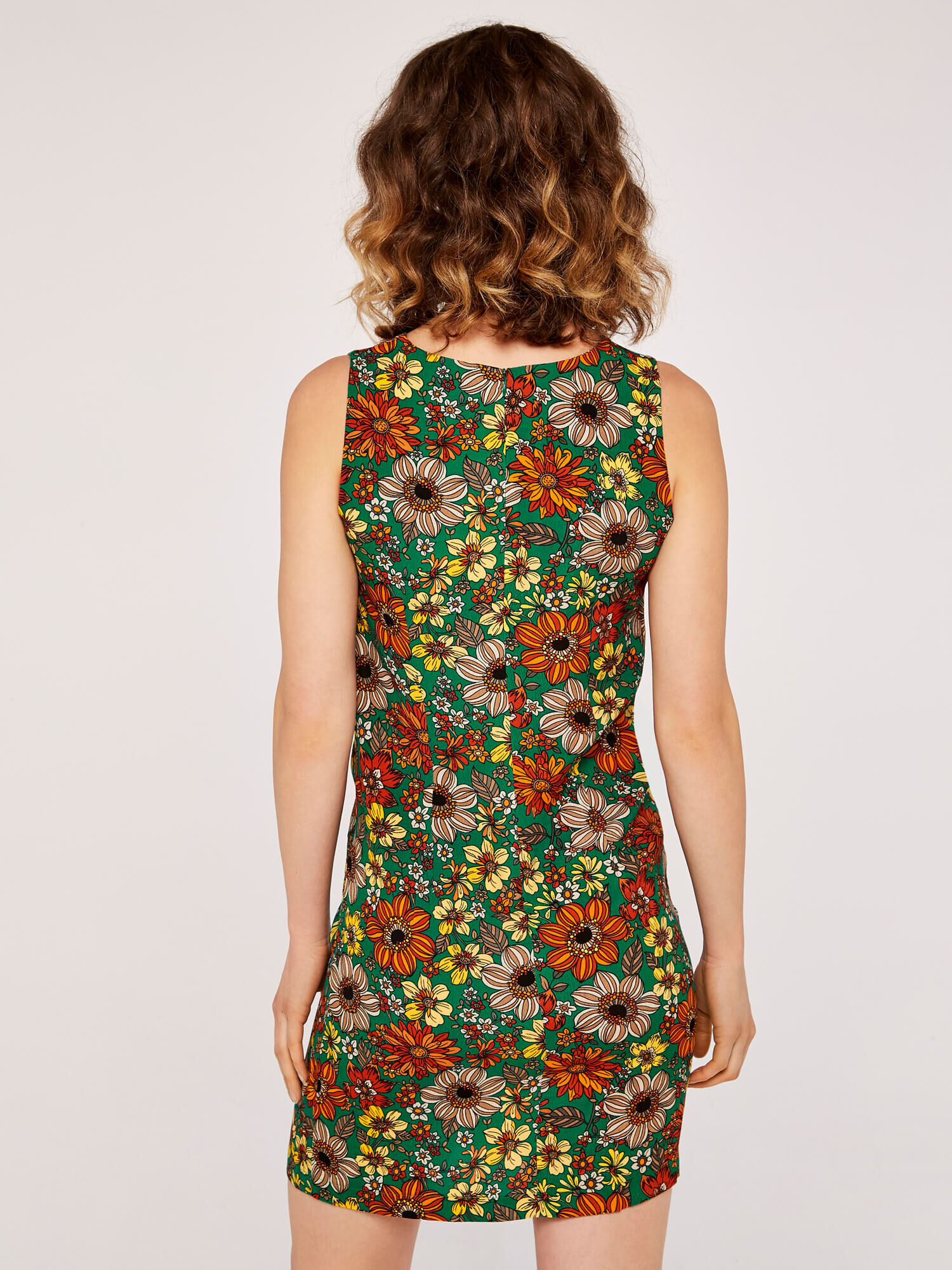 70s Floral Dress | Apricot UK