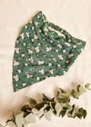 Floral Head Scarf, Green, large
