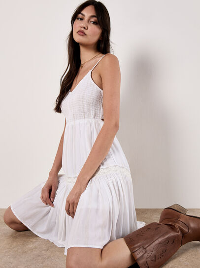 Shimmer Camisole Mini Dress