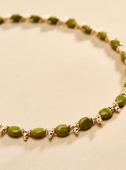 Acrylic Bead Necklace