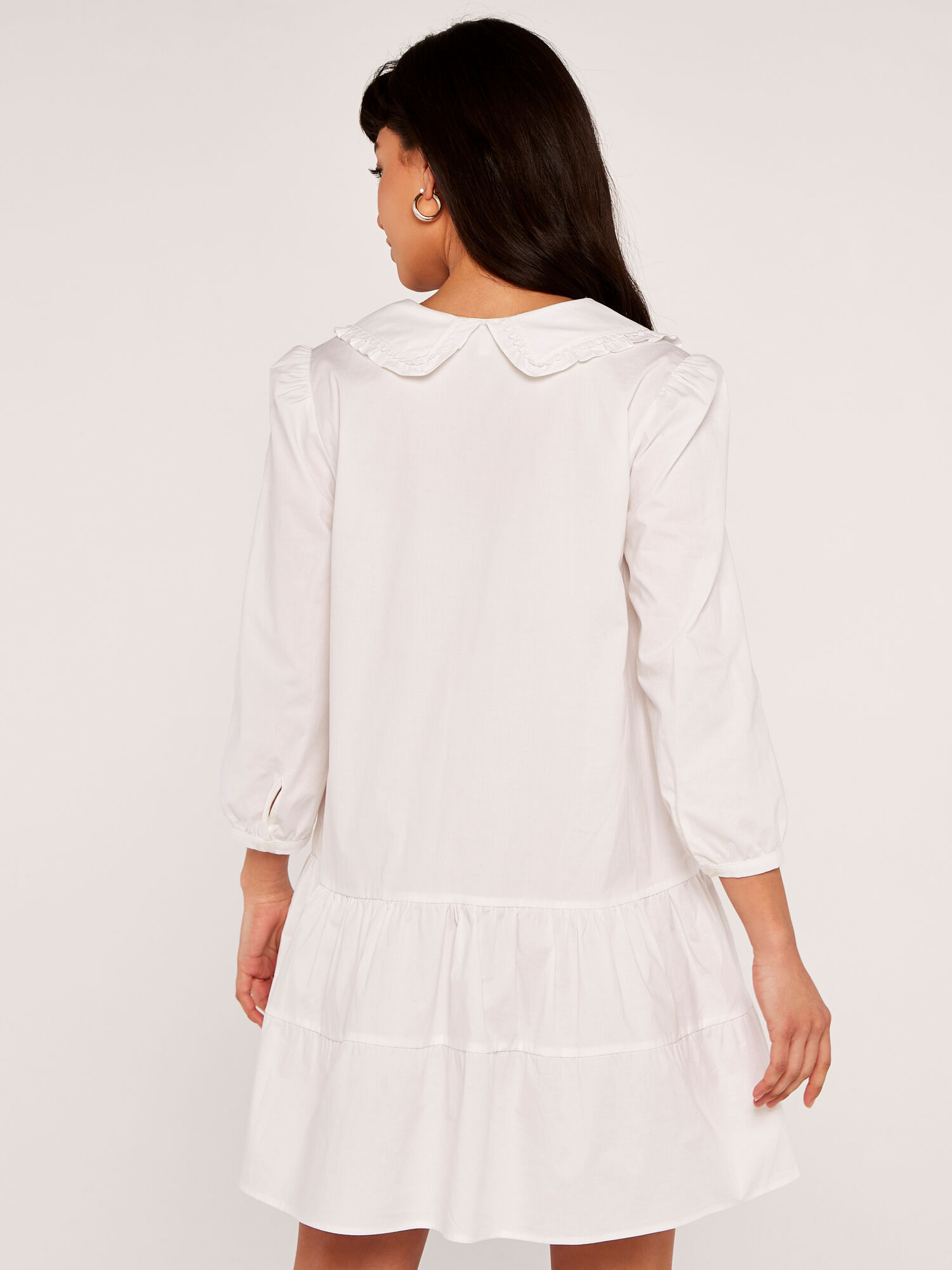 lace collar shirt dress | Acka.｜ エーシーケーエー｜公式
