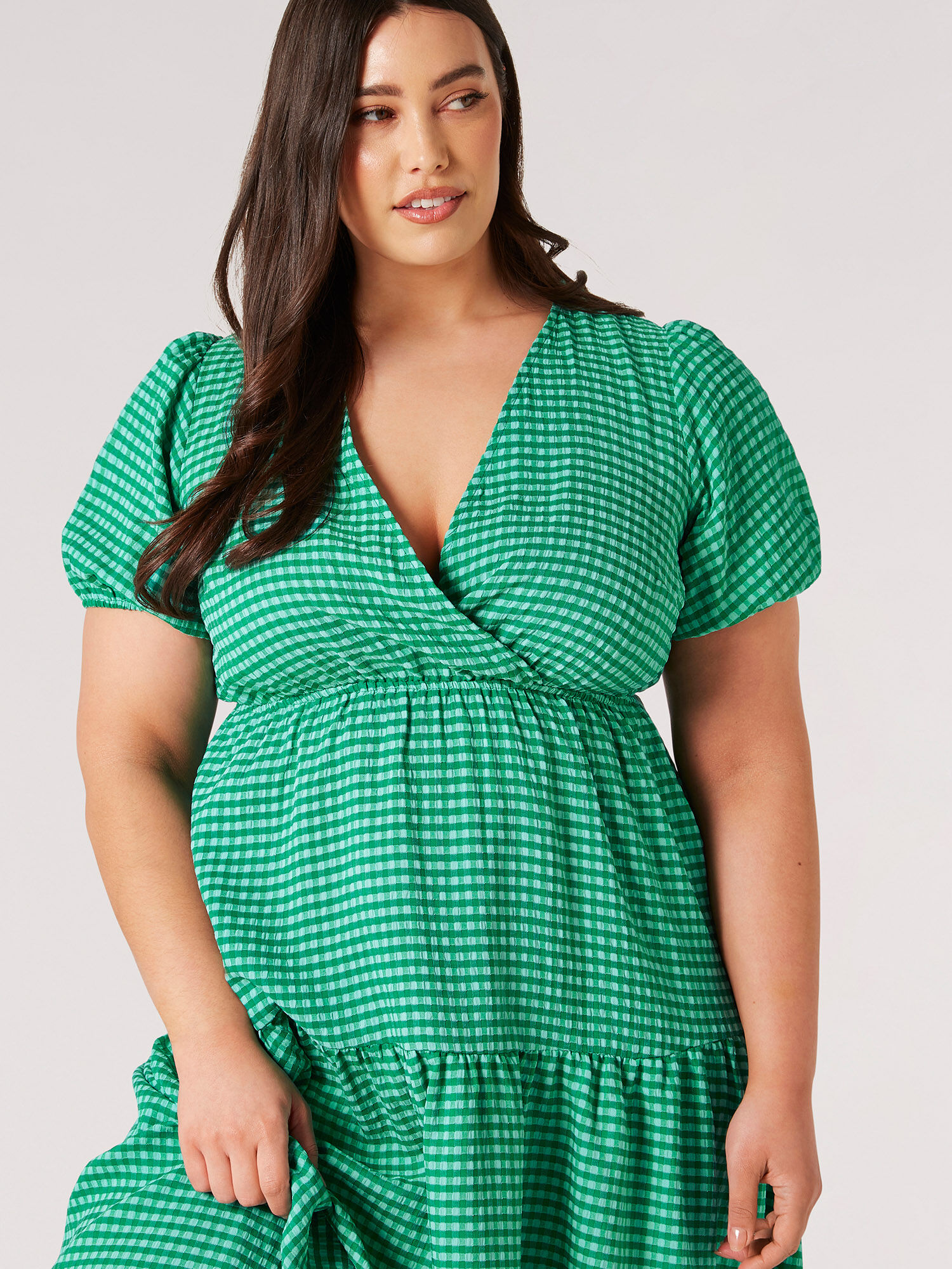 Robe portefeuille grande taille hot sale