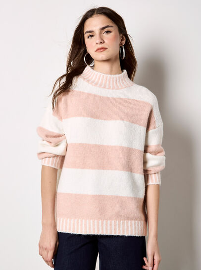 Stripe Soft Knitted Jumper
