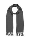 Classic Pashmina Style Scarf, Grey, large