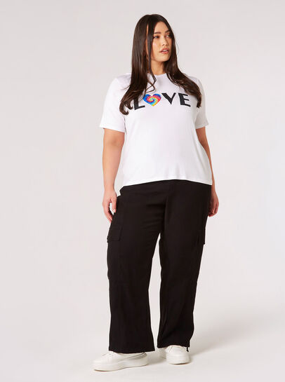Curve Love-Logo-T-Shirt