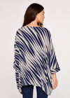 Diagonal Lines Top, Grey, large