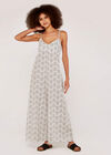Geo  Wide Leg Jumpsuit, Cream, large