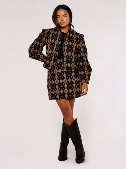 Tribal Jacquard Jacket