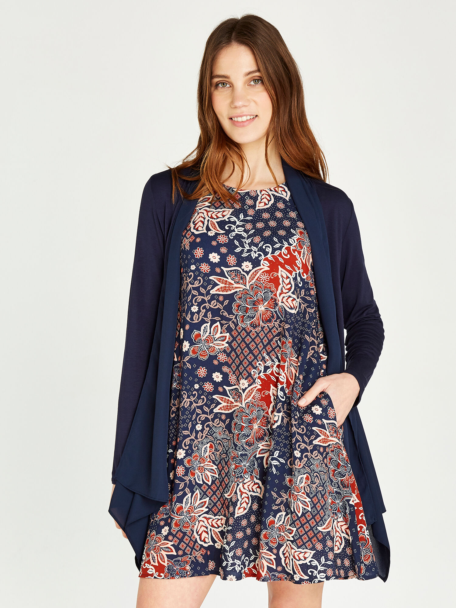 Apricot tribal dress shop