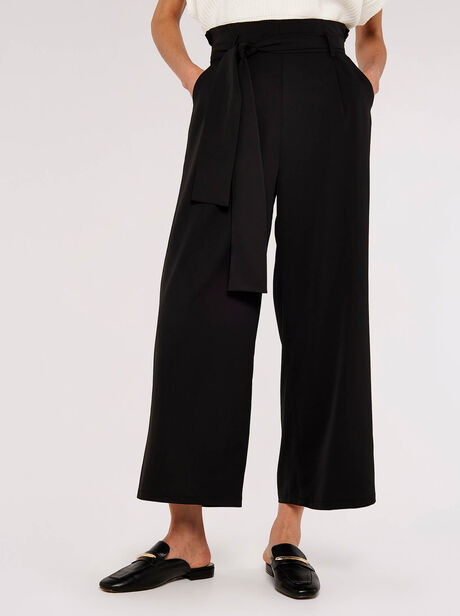 Paperbag Wide Leg Trousers