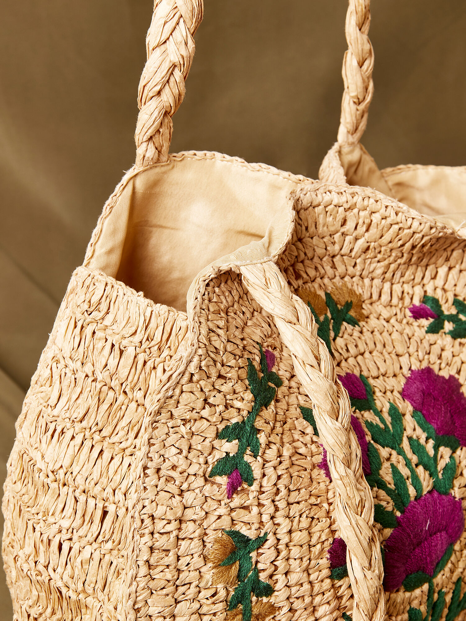 Petit sac rond paille top