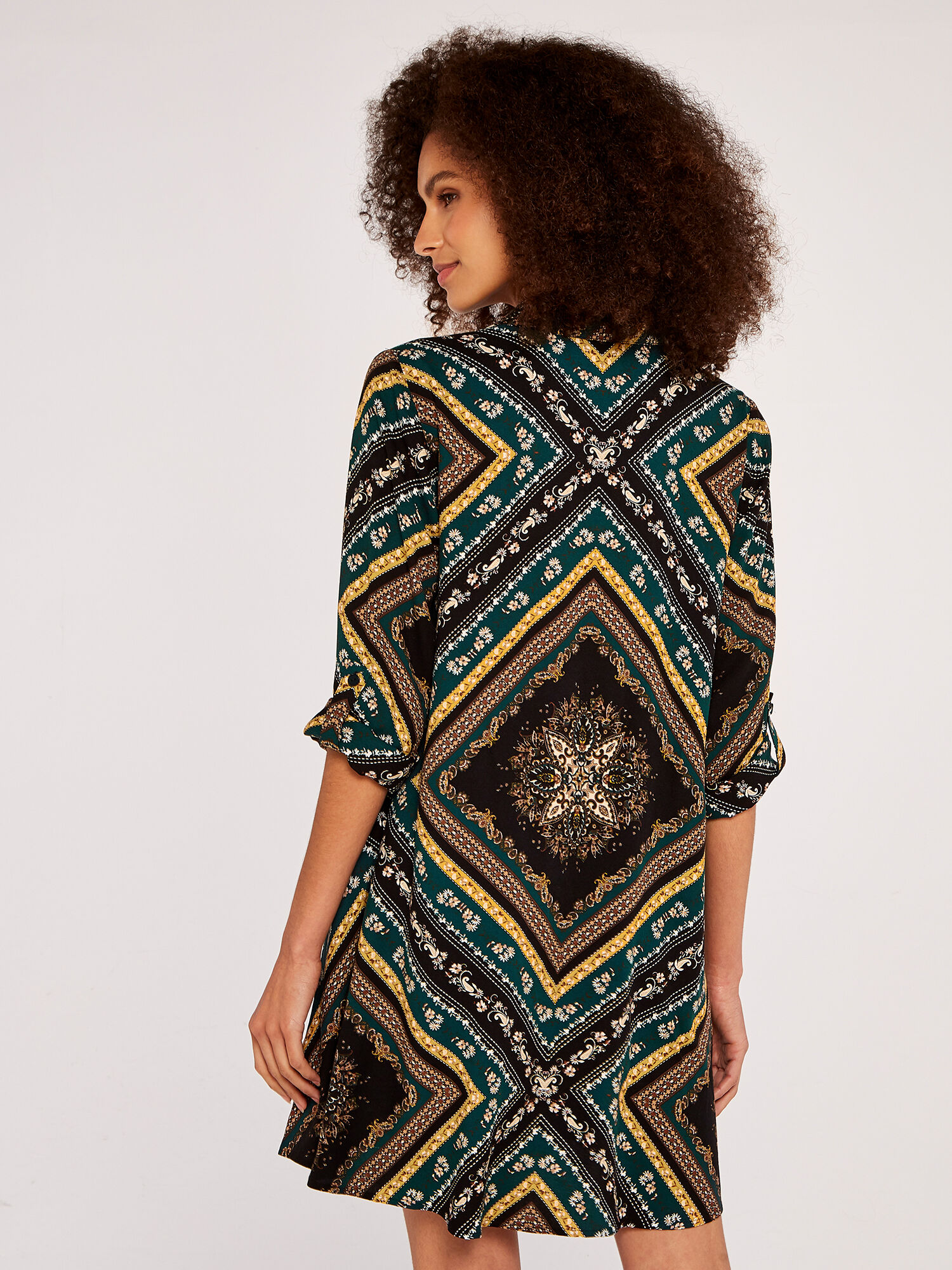 Chain print dress river island sales