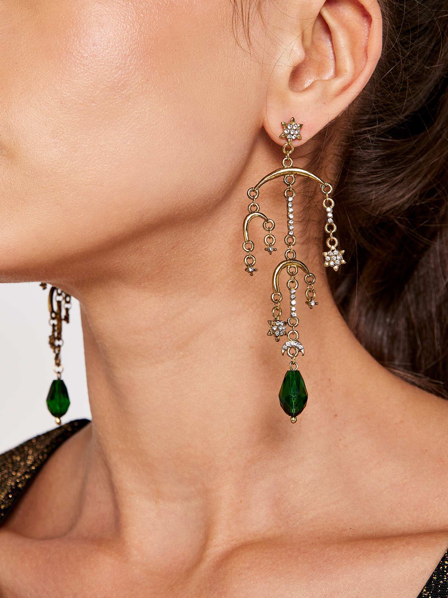 Large chandelier earrings new arrivals