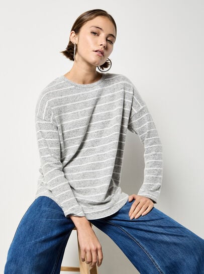 Soft Touch Stripe Top