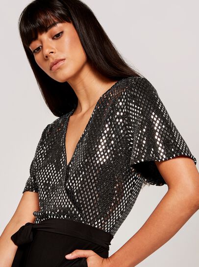 Diamond Sequin Jumpsuit