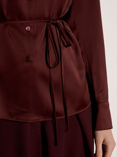 Soft Satin Shirt
