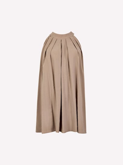 Soft Pleat Tunic Top