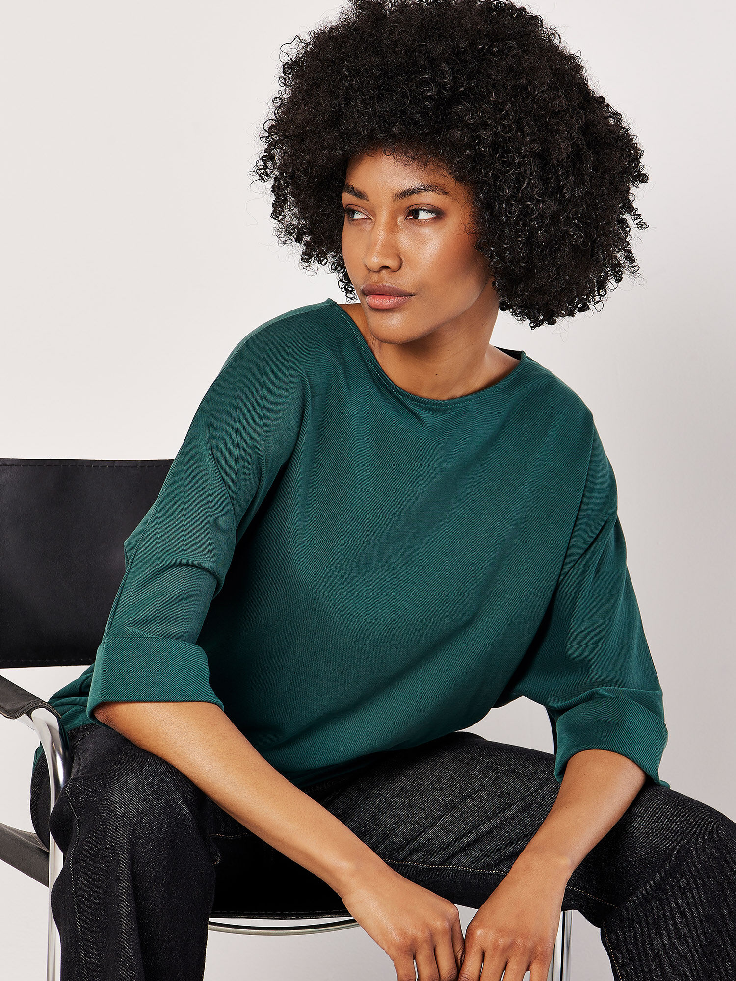 batwing knit top