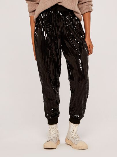 Sequin Joggers