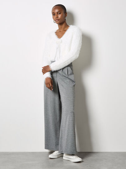 Fluffy Cropped Bolero