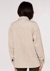Twill Shacket, Stone, large