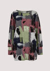 Paint Stroke Top, Grey, large