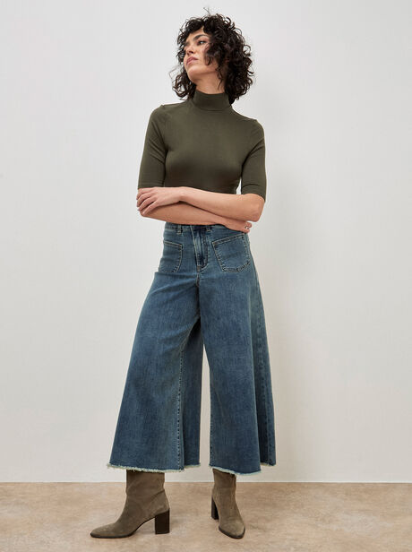 Giana High Waist Palazzo Jeans
