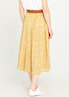 Vintage Pebble Daisy Skirt, Mustard, large