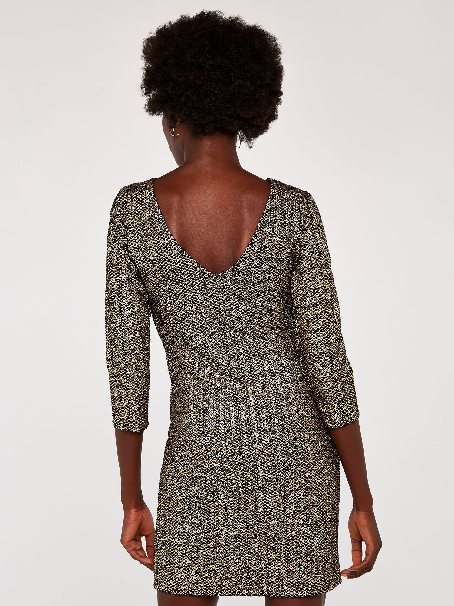 Topshop foil dress new arrivals